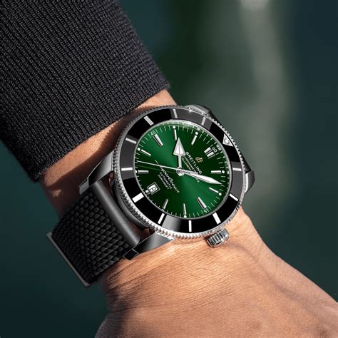 breitling superocean heritage 46 green limited edition|breitling superocean heritage 46 review.